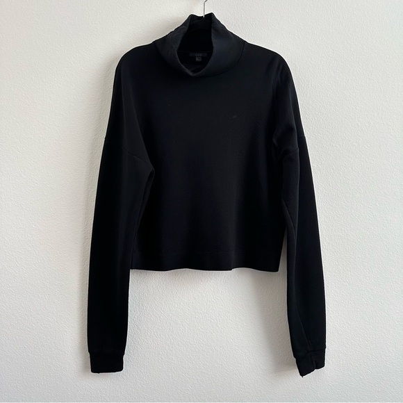 COS Cowl Neck Black Sweater Small - Picture 1 of 10